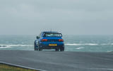 03 Prodrive P25 FD BBDC Anglesey 2023 rear cornering into the sea