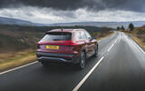 04 Audi Q5 2025 Autocar road test review rear driving
