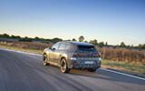 04 BMW iX3 Neue Klasse 2025 Autocar review rear driving