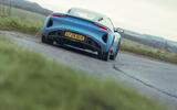 04 Lotus Emira V6 2025 Autocar road test review rear cornering