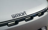04 Smart hashtag 5 2025 Autocar review grille detail