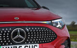 05 Mercedes Benz CLA EV 2026 Autocar road test review grille stars