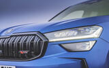 05 Skoda Kodiaq vrs 2025 Autocar review headlight