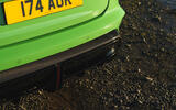 07 Audi RS3 2025 Autocar road test review diffuser 07 Audi RS3 2025 Autocar road test review diffuser