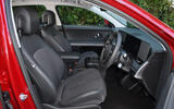 07 Hyundai Ioniq 5 2024 review front seats 07 Hyundai Ioniq 5 2024 review front seats