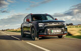 07 Smart #5 Brabus 2026 Autocar road test review front driving