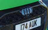 08 Audi RS3 2025 Autocar road test review grille 08 Audi RS3 2025 Autocar road test review grille