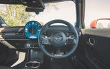 08 Mini John Cooper Works 2025 Autocar road test review dashboard