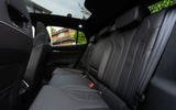 08 Skoda Enyaq iV Coupe vRS FD 2022 rear seats 08 Skoda Enyaq iV Coupe vRS FD 2022 rear seats