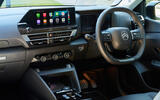 09 Citroen e C4 X 2025 review dashboard 09 Citroen e C4 X 2025 review dashboard