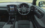 09 Volvo C40 Recharge RoadTest 2022 dashboard