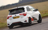 Toyota Yaris GRMN on the road rear