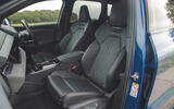 10 Audi Q6 E Tron 2024 review front seats