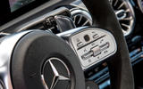 Mercedes-AMG A35 2018 review - infotainment controls