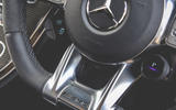 Mercedes-AMG C63 Coupé 2019 road test review - steering wheel controls