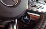 Mercedes-AMG GT four-door Coupé 2019 road test review - steering wheel controls