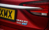 MG 5 SW EV 2020 Road test review - rear model