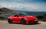 Porsche 911 Speedster 2019 review - on the road rear