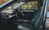 Seat Leon eHybrid 2020 road test review - cabin