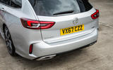 Vauxhall Insignia Sports Tourer GSI review rear end