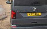 10 Volkswagen Transporter 2022 road test review rear lights