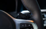 Alpina B3 2020 road test review - paddle shifters Alpina B3 2020 road test review - paddle shifters