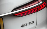 Audi A6 Avant 2018 road test review - rear lights