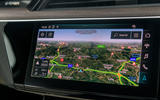 Audi E-tron 55 Quattro 2019 road test review - navigation