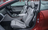 BMW M8 Competition convertible 2020 road test review - cabin BMW M8 Competition convertible 2020 road test review - cabin
