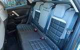 11 Citroen e C4 X 2025 review rear seats 11 Citroen e C4 X 2025 review rear seats