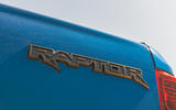 Ford Ranger Raptor 2019 road test review - rear badge