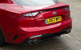 Kia Stinger GT line 2018 review rear end