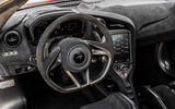 McLaren 765LT 2020 road test review - dashboard