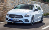 Mercedes-Benz B-Class review - on the road front