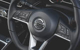 Nissan Micra N-Sport 2019 road test review - steering wheel