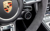 Porsche 718 Boxster GTS 4.0 2020 road test review - steering wheel Porsche 718 Boxster GTS 4.0 2020 road test review - steering wheel