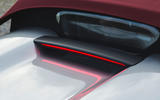 Porsche 718 Spyder 2020 road test review - rear window