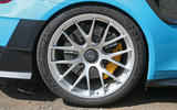 Porsche 911 GT2 RS 2018 road test review rear alloys