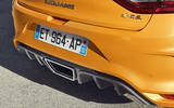 Renault Megane RS 280 2018 road test review rear diffuser