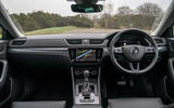 Skoda Superb iV 2020 road test review - dashboard