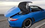 Porsche 911 Speedster electric folding roof