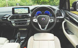 Alpina XD3 2019 UK road test review - dashboard