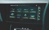 12 Audi E Tron S 2021 RT touchscreen