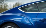 Bentley Continental GT 2018 Autocar road test review rear end