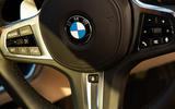 BMW 3 Series Touring 2020 road test review - steering wheel