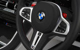 BMW M8 Competition coupe 2020 road test review - steering wheel BMW M8 Competition coupe 2020 road test review - steering wheel