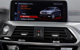 BMW X4 2018 road test review infotainment