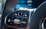Mercedes-Benz A250e road test review - steering wheel buttons