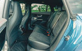 12 Mercedes Benz EQE RT 2023 rear seats