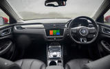 MG 5 SW EV 2020 Road test review - dashboard
